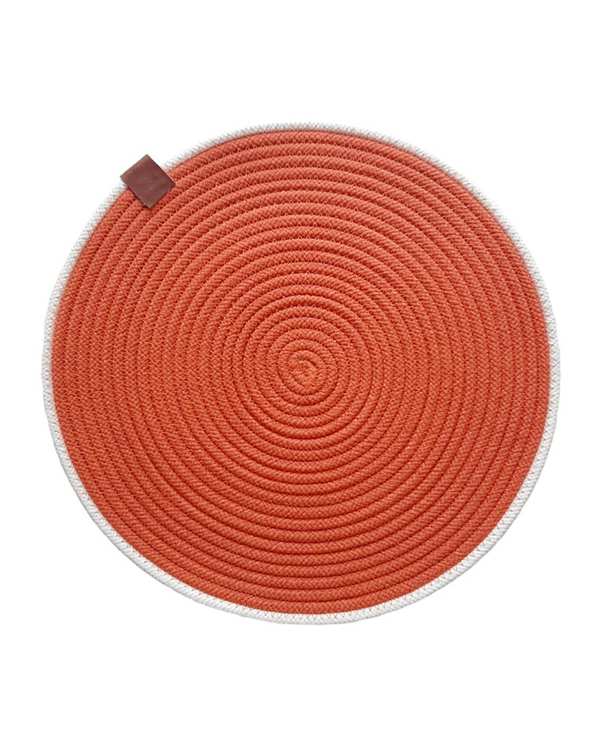 زیر بشقابی و زیر قابلمه ای نارنجی کد TR_60