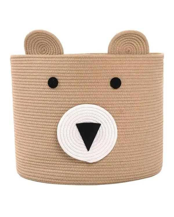 سبد اسباب بازی کرم تیره مدل خرس کد 1