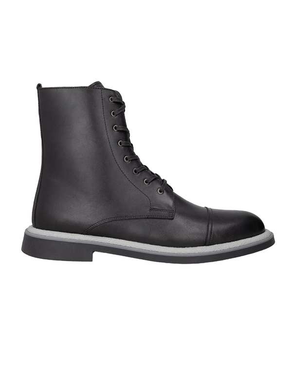 بوت چرم مردانه مشکی برتونیکس Berttonix کد H-3108