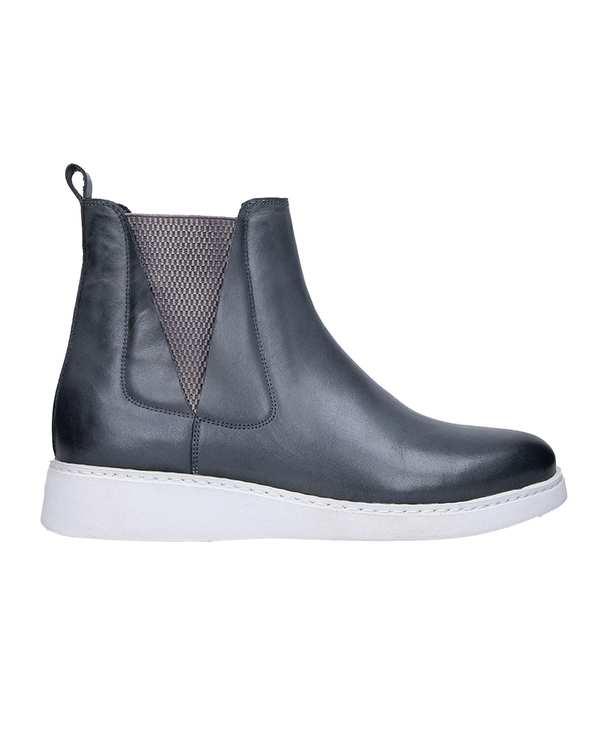 بوت چرم زنانه طوسی برتونیکس Berttonix کد MT-۴۰۸۷