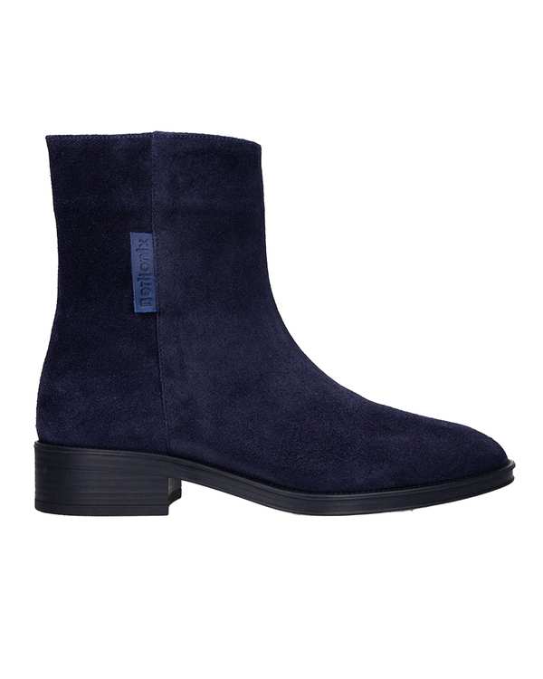 بوت چرم زنانه سرمه ای برتونیکس Berttonix کد A-۴۰۳۱