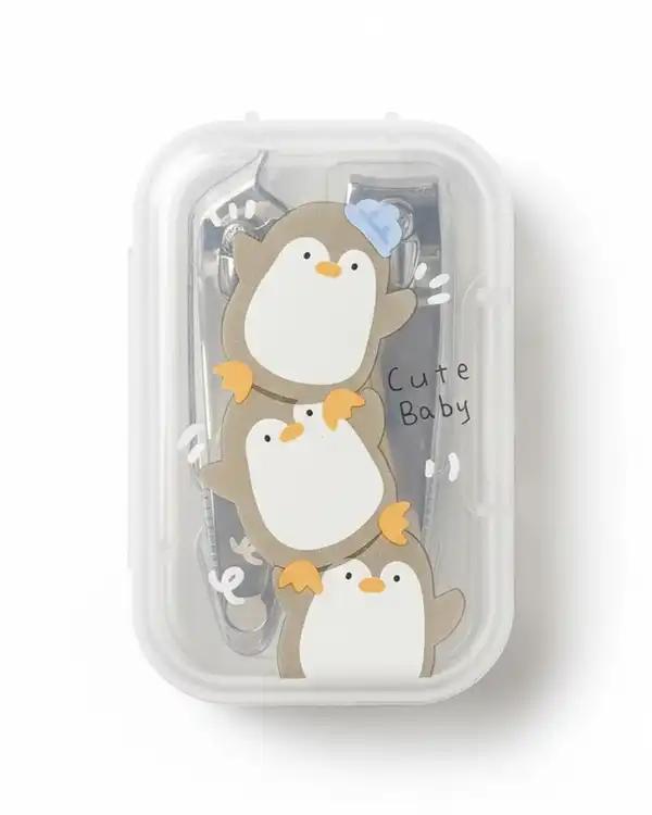 ست ناخن گیر استیل ضد زنگ 2 عددی طرح فانتزی