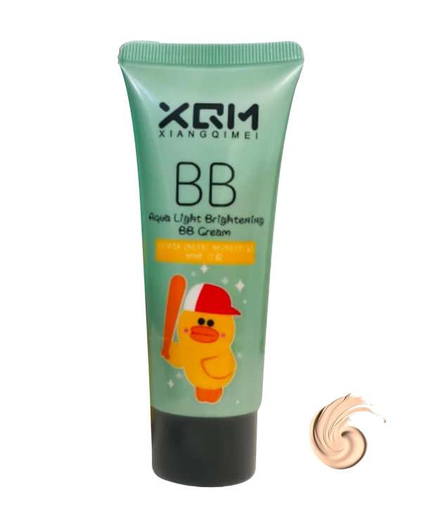 کرم پودر BB ایکس کیو ام XQM مدل جوجه بی بی کرم مناسب انواع پوست وزن 65 گرم