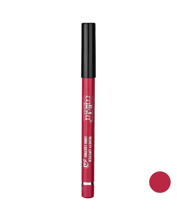 رژ لب مدادی کالیستا بیوتی رنگ گلبهی هلویی شماره 02