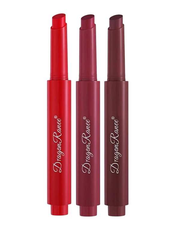 رژ لب جامد دراگون رانی Dragon Ranee کد D بسته 3 عددی