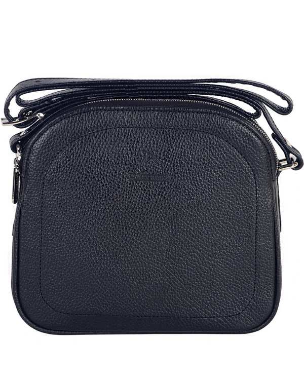 کیف دوشی چرم زنانه مشکی چرم بارز Charm Barez مدل DG81.1
