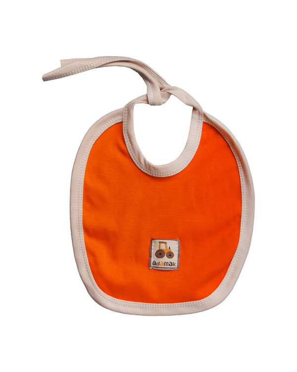 پیشبند نوزادی نارنجی آدمک Adamak مدل مزرعه کد 03211000