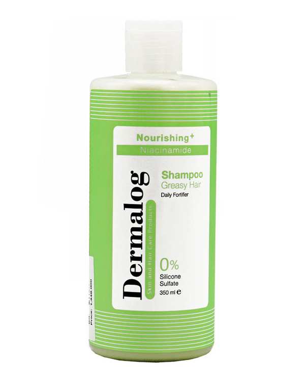 شامپو روزانه تقویت کننده مو درمالوگ Dermalog مناسب موهای چرب حجم 350ml