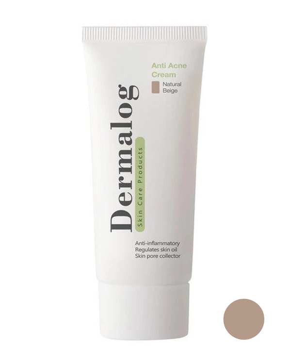 کرم ضد جوش رنگی درمالوگ Dermalog رنگ Natural حجم 30ml