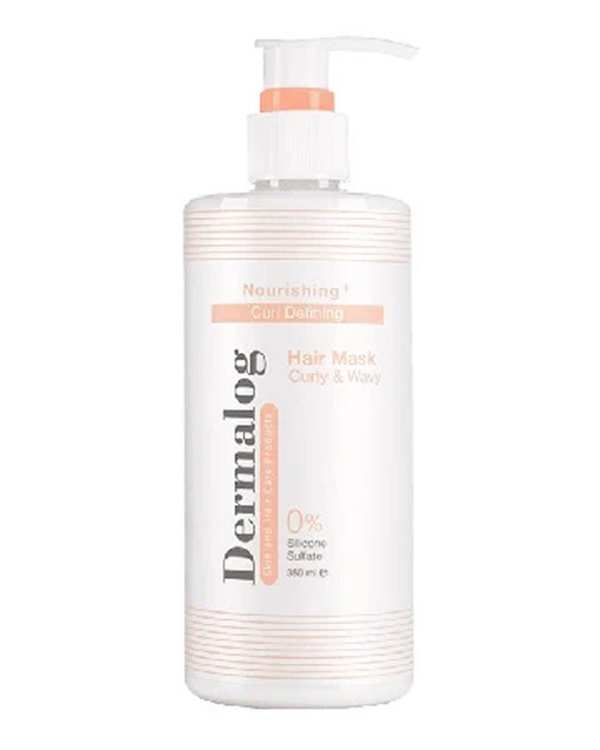 ماسک مو درمالوگ Dermalog مدل Curly مناسب موهای فر حجم 350ml