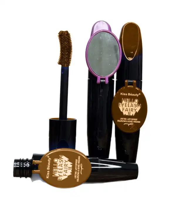 ریمل رنگی آینه دار قهوه ای