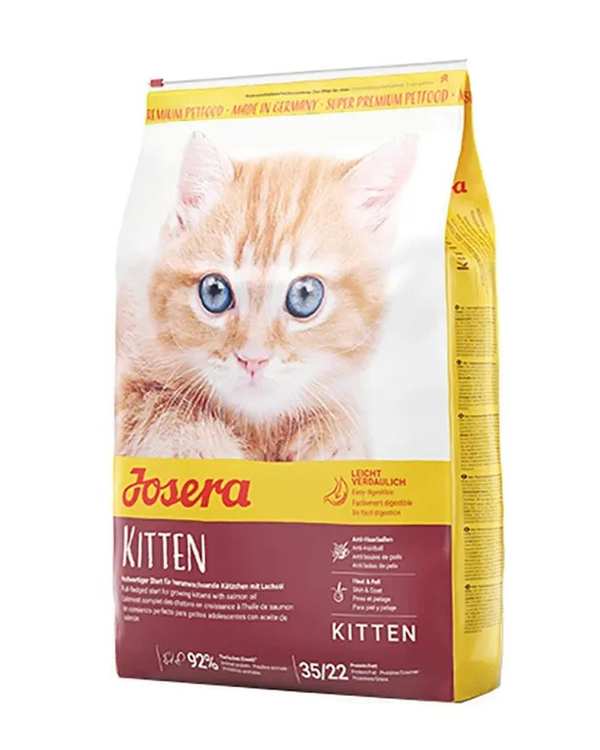 غذای خشک بچه گربه جوسرا Josera مدل کیتن Kitten وزن 2 کیلوگرم