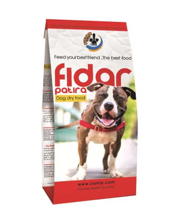 غذای خشک سگ بالغ نژاد بزرگ فیدار پاتیرا Fidar Patira وزن 8 کیلوگرم