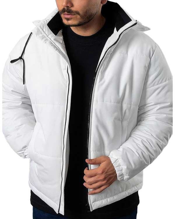 کاپشن مردانه ضد آب سفید دیورسو Diverso کد 4852