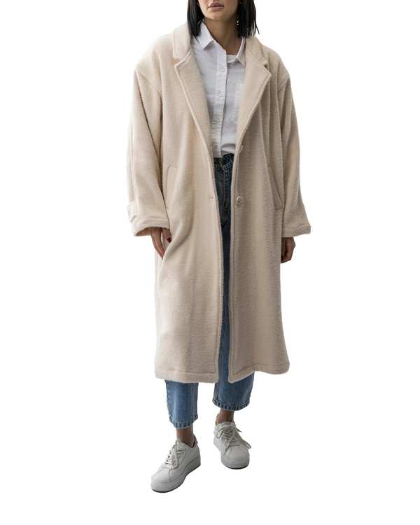 پالتو زنانه بلند کرم آر ان اس RNS کد 11192563