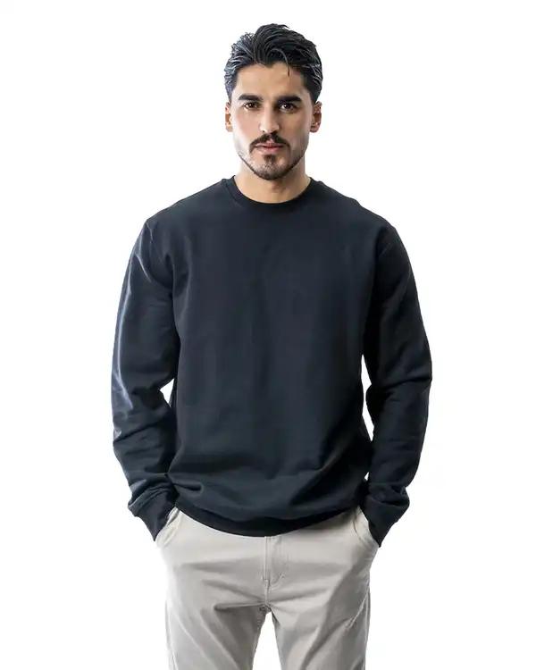 سویشرت مردانه آستین بلند مشکی آر ان اس RNS کد 12032565