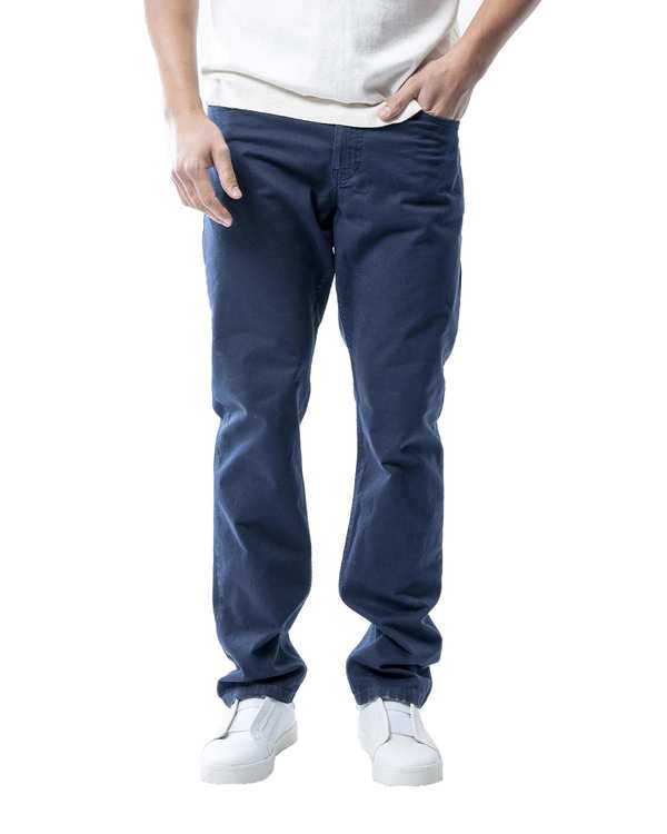 شلوار کتان مردانه رگولار سرمه ای آر ان اس RNS کد 12042598