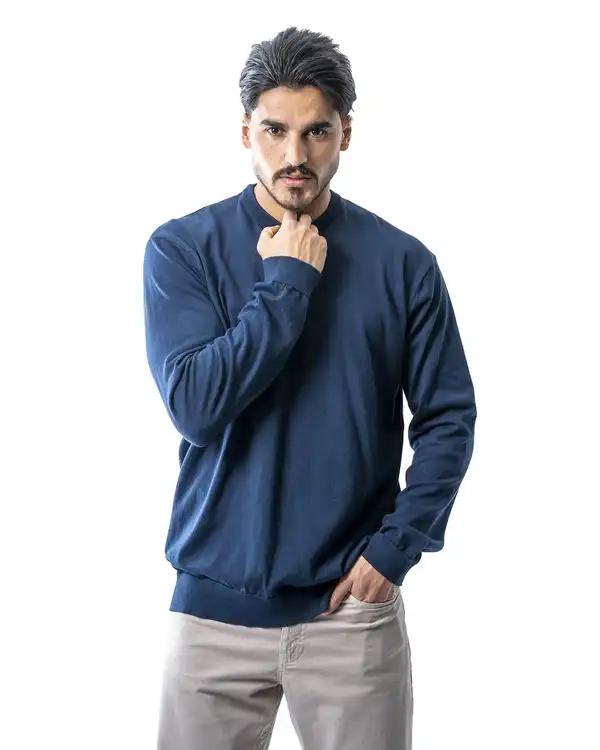 پلیور مردانه سرمه ای آر ان اس RNS کد 12232576