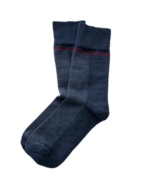 جوراب مردانه ساقدار سرمه ای آر ان اس RNS کد 12132492