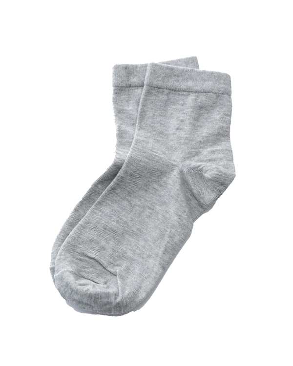 جوراب مردانه نیم ساق طوسی روشن آر ان اس RNS کد 12132495