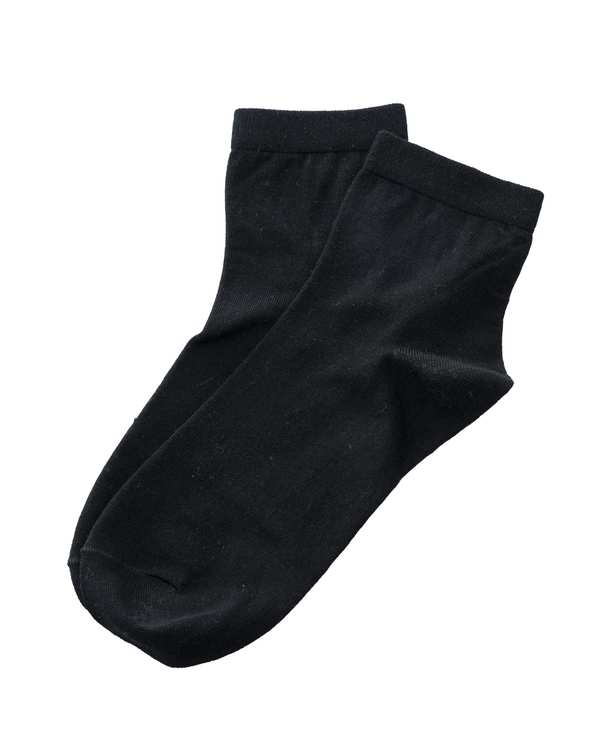 جوراب مردانه نیم ساق مشکی آر ان اس RNS کد 12132495