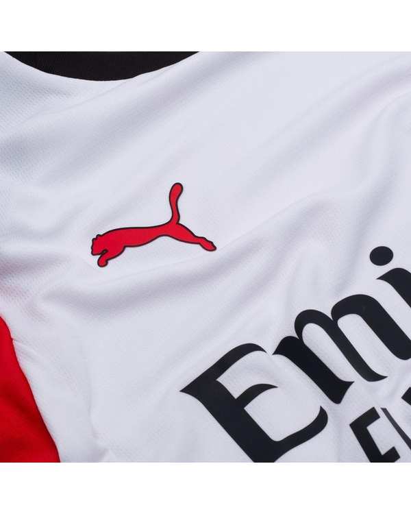 ست تی شرت و شلوارک ورزشی مردانه سفید پانیل Panil مدل میلان Away 2026 - تصویر 4