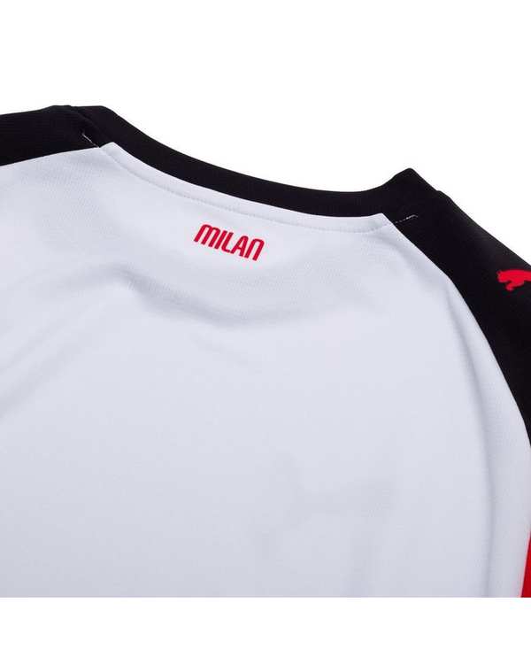 ست تی شرت و شلوارک ورزشی مردانه سفید پانیل Panil مدل میلان Away 2026 - تصویر 7