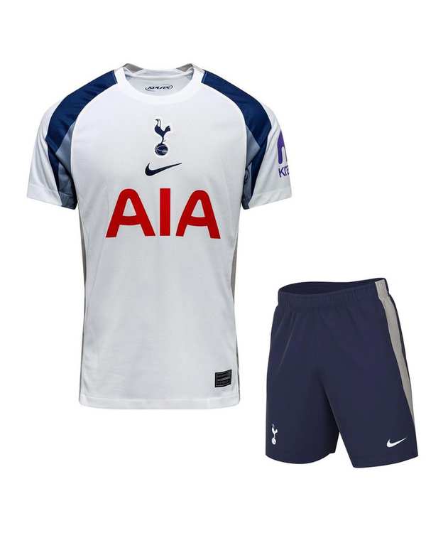 ست تی شرت و شلوارک ورزشی پسرانه سفید پانیل Panil مدل تاتنهام Home 2026