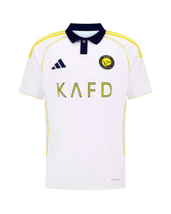 پولوشرت ورزشی مردانه سفید پانیل Panil مدل النصر عربستان کد Away 2026