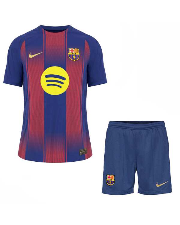 ست تی شرت و شلوارک ورزشی پسرانه سرمه ای پانیل Panil مدل بارسلونا کد Home 2026