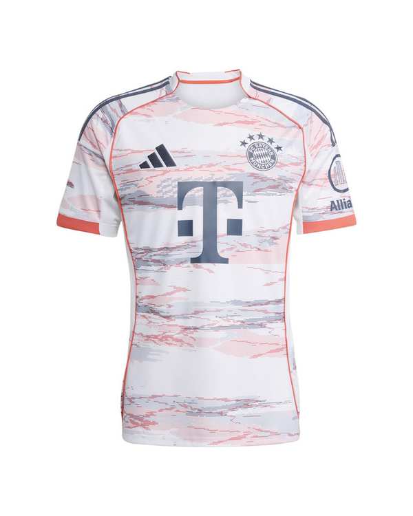 تی شرت ورزشی مردانه سفید پانیل Panil مدل بایرن مونیخ Away 2026