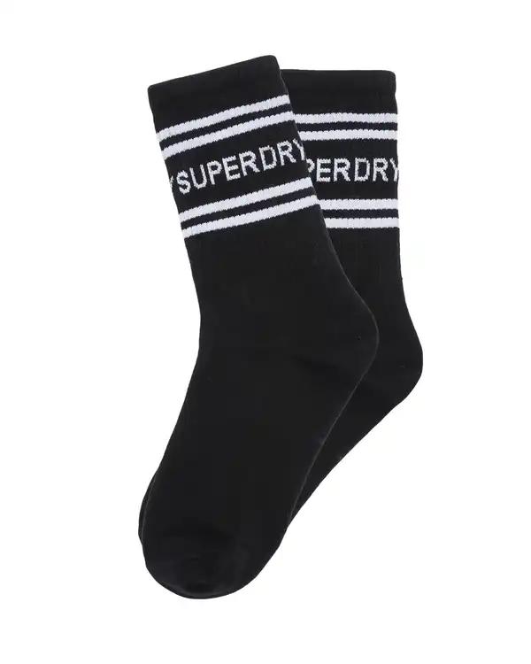 جوراب زنانه ساقدار مشکی سوپردرای Superdry کد 6466001