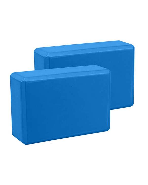 آجر یوگا آبی روشن مدل TPE بسته 2 عددی