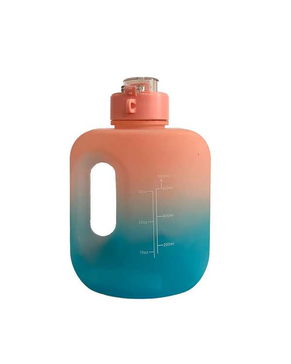 قمقمه ورزشی صورتی مدل درب پیچی گنجایش 1.5 لیتر کد 2025