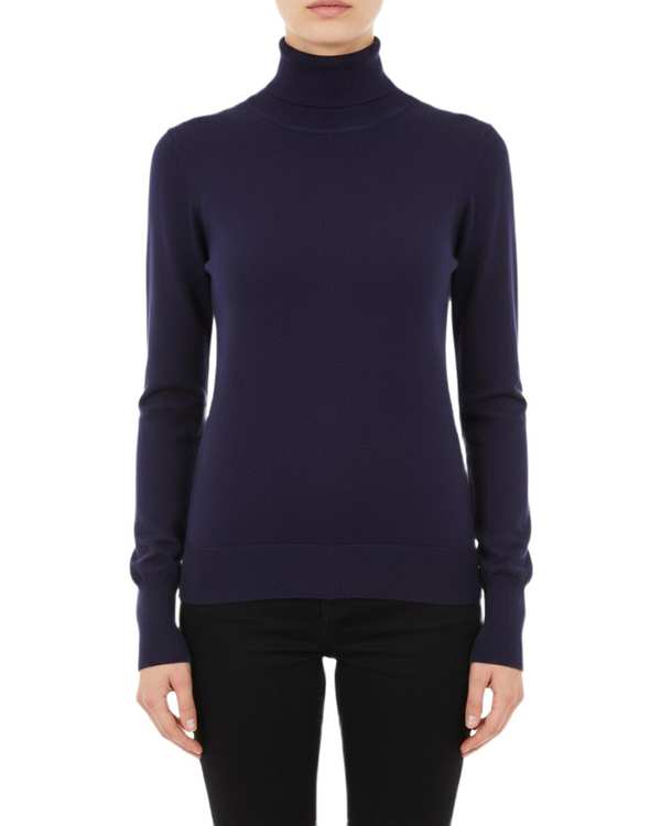 بلوز زنانه بافت سرمه ای سرژه Serge کد 225176