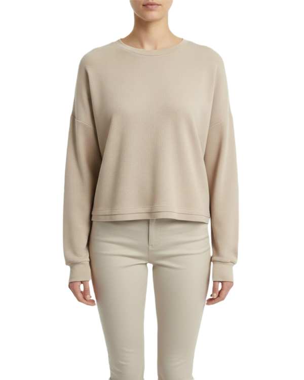 بلوز زنانه دورس کرم تیره سرژه Serge کد 243132