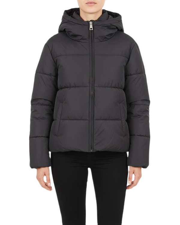 کاپشن زنانه مشکی سرژه Serge کد 219132