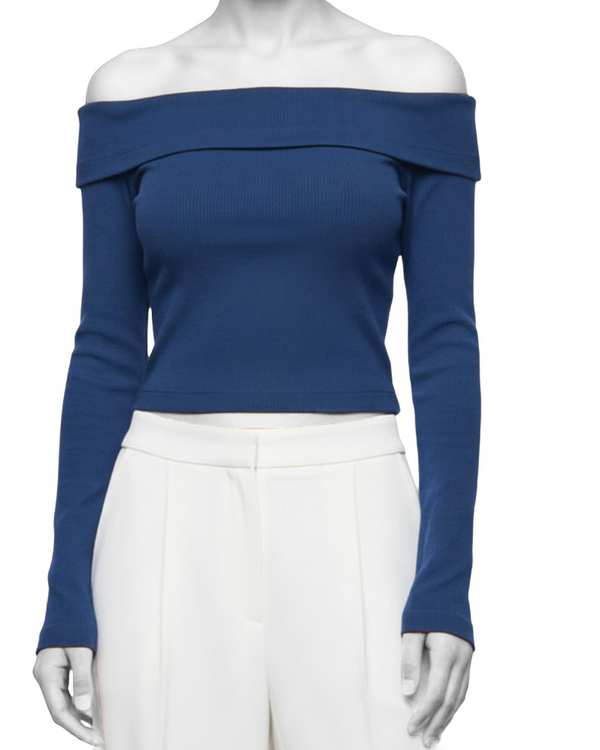 بلوز زنانه آبی سرژه Serge کد 243110