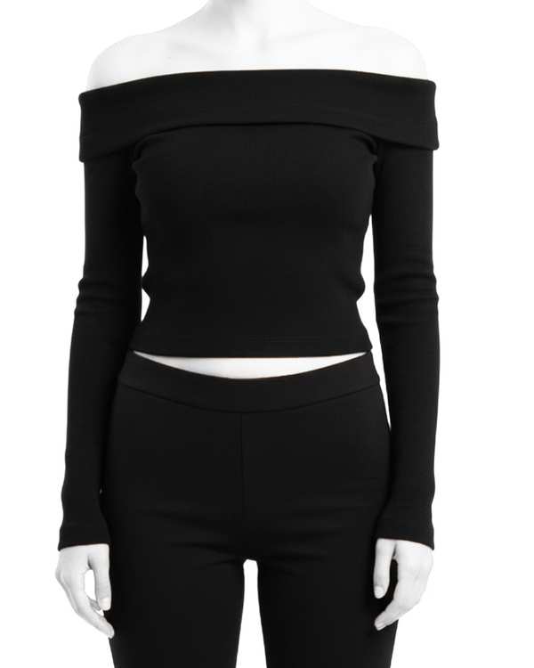 بلوز زنانه مشکی سرژه Serge کد 243110