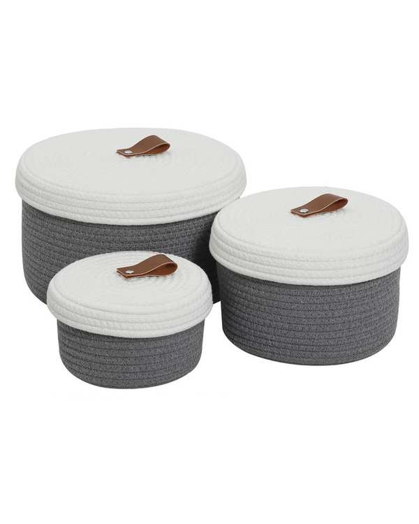 باکس نظم دهنده نوک مدادی و سفید مدل bx3 مجموعه 3 عددی