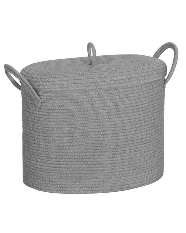 سبد نگهدارنده دستمال کاغذی طوسی روشن مدل D9