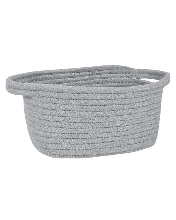 سبد کپو بافی طوسی روشن مدل fg