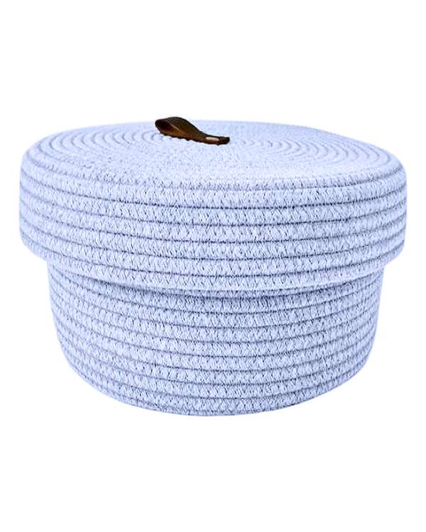 سبد نظم دهنده درب دار آبی آسمانی