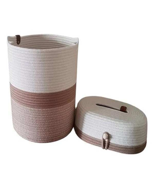 ست سطل و جای دستمال مدلm21