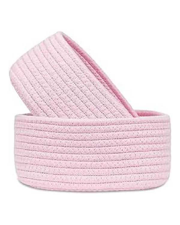 سبد نظم دهنده صورتی مدل t2 مجموعه 2 عددی