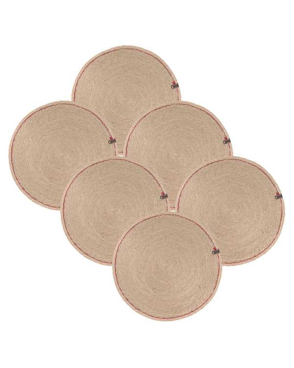 زیر بشقابی و زیر قابلمه ای کنفی مدل 800 بسته 6 عددی