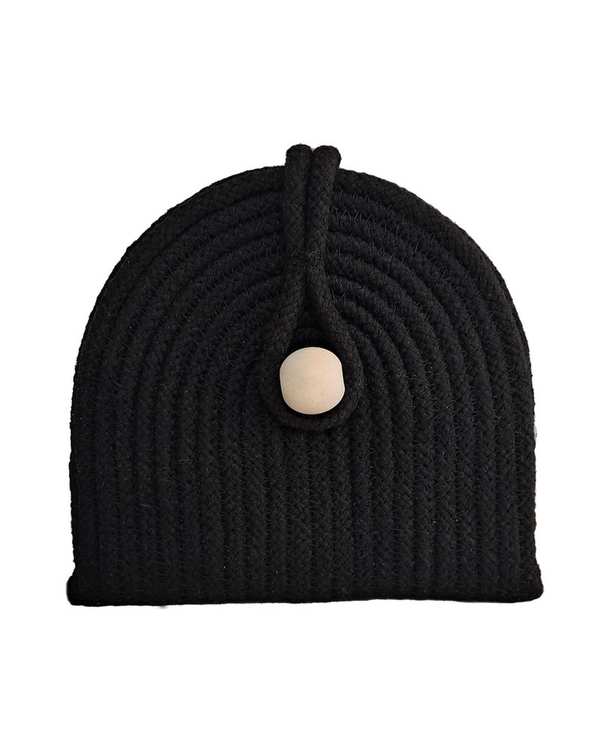 کیف پول زنانه قیطان دوزی مشکی کد N-105