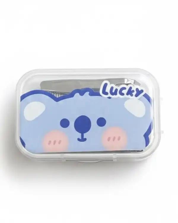 ست ناخن گیر استیل ضد زنگ 2 عددی طرح فانتزی