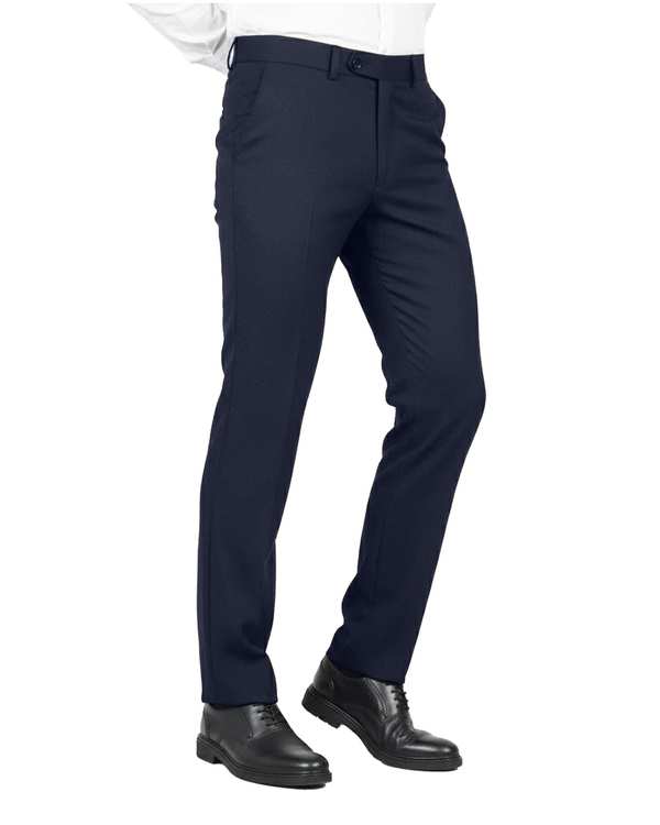 شلوار پارچه ای مردانه کلاسیک سرمه ای یوسف Yoosef کد 00202047