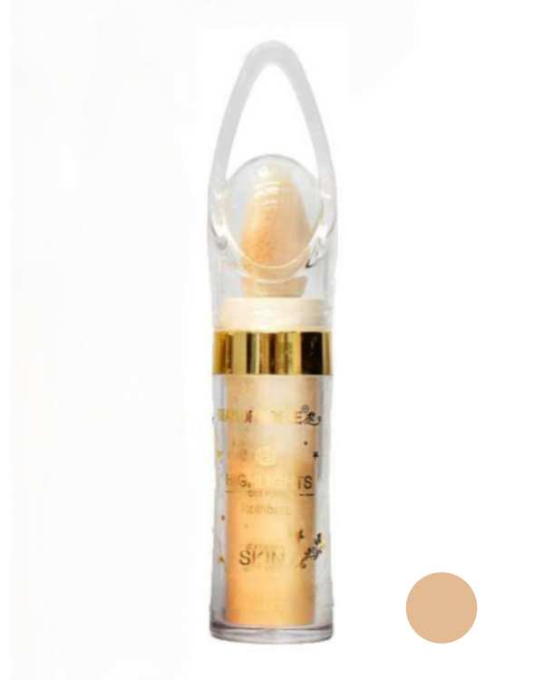 هایلایتر شاین پد دار طلایی